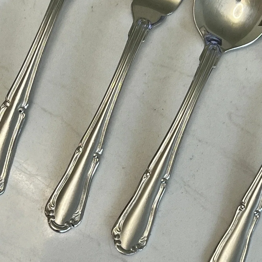 Wallace Empire 5 Piece Place Setting‎ 18/10 Stainless Steel Flatware Replacement
